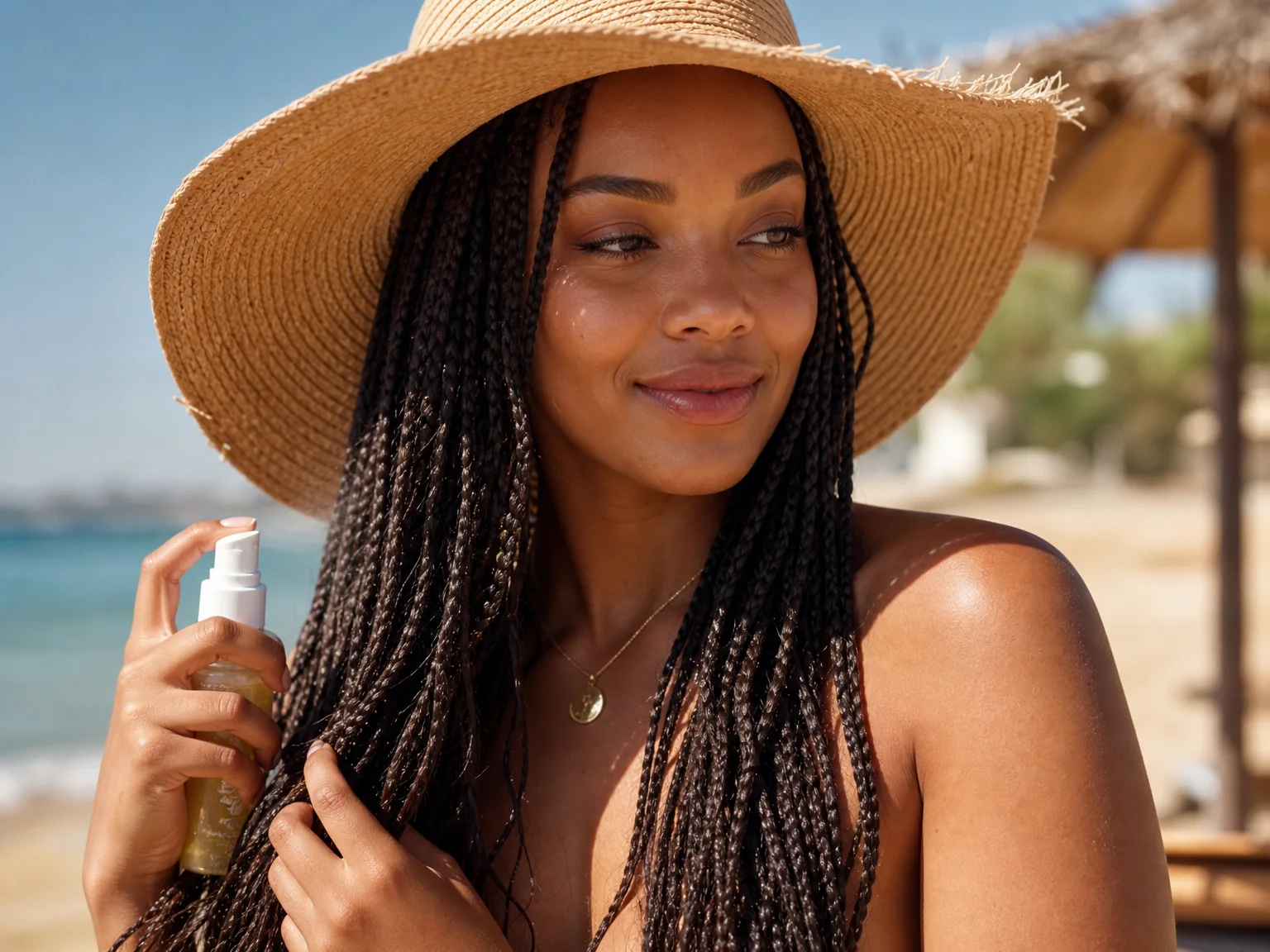 Cómo proteger tu cabello del sol, el cloro y la sal