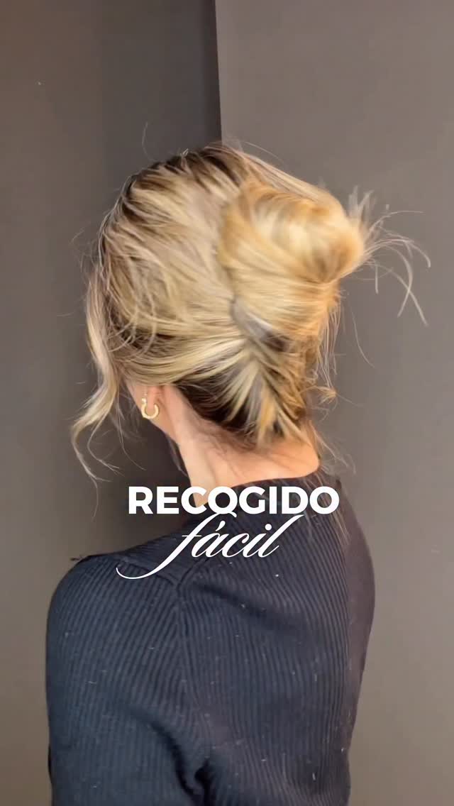 Recogido estilo italiano en 3 pasos ✨ Practícalo e